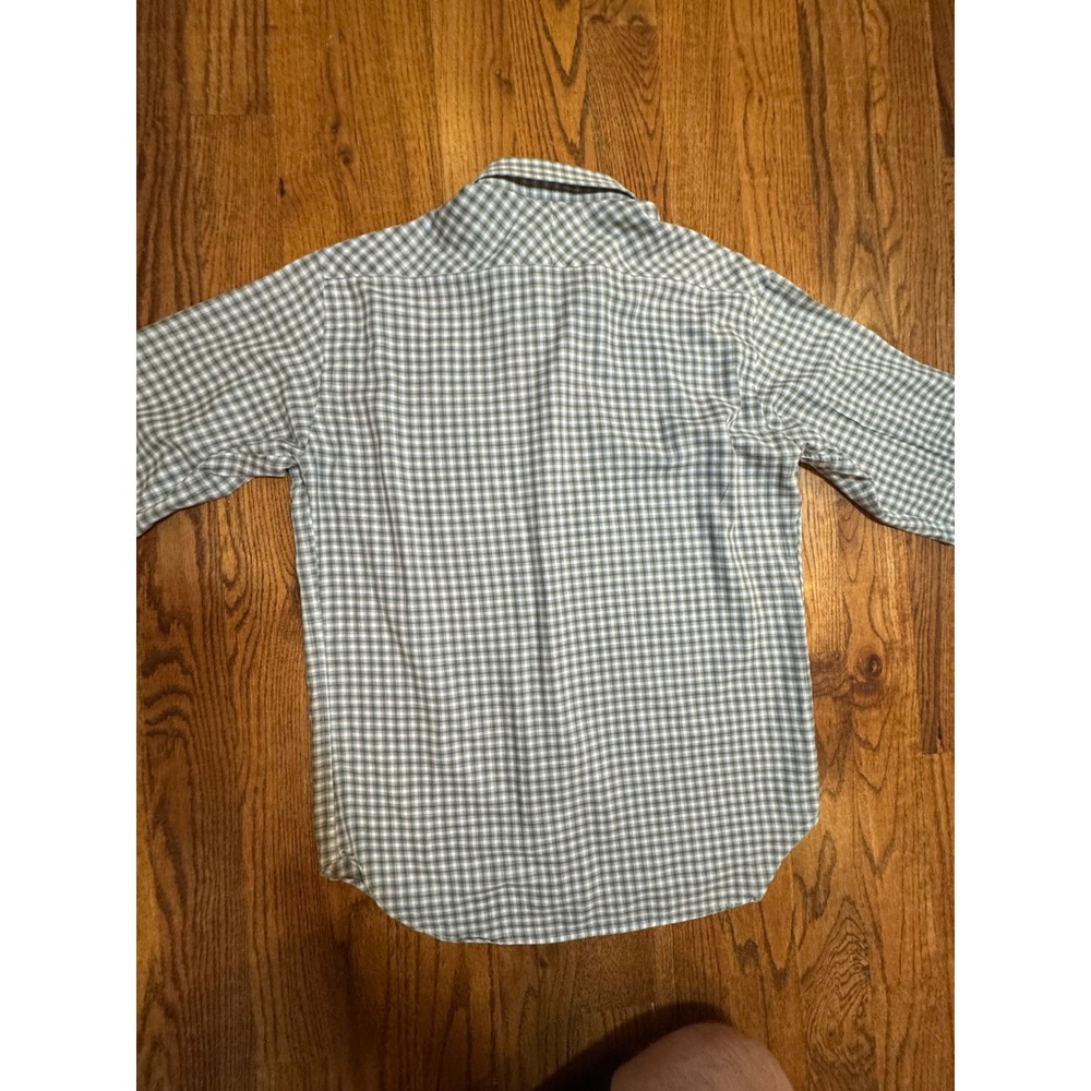 Tommy Bahama Mens XXL Blue‎ Tropical Leaf Print Linen Blend Button Front Shirt